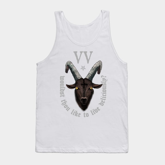 black phillip Tank Top by schreynal